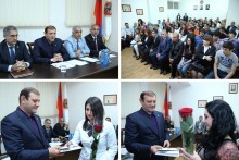 On April 28 at RPA Nor Nork territorial office the solemn ceremony of handing membership cards to 30 new members was held  