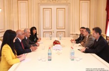 RA NA President Galust Sahakyan Receives the IRI Ambassador