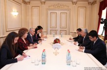 RA NA President Galust Sahakyan Receives the Extraordinary and Plenipotentiary Ambassador of the PRC to RA