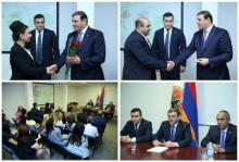 On May 8 at RPA Erebuni territorial office the solemn ceremony of handing membership cards to 20 new party members was held  