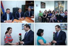 On May 8 at RPA Nubarashen territorial office the solemn ceremony of handing membership cards to 20 new party members was held  