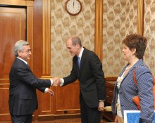 President received International Monetary Fund Mission Chief to Armenia Mark Horton