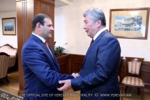 Mayor Taron Margaryan had a meeting with the Ambassador Extraordinary and Plenipotentiary of Kazakhstan to the RA