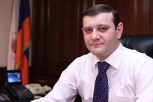 The congratulation of Yerevan Mayor Taron Margaryan on the Last Bell event
