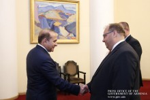 В Правительстве обсуждены вопросы расширения отношений между Армавирской областью Армении и Моравскосилезским краем Чехии