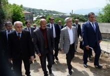 PRESIDENT SERZH SARGSYAN CONDUCTED WORKING VISIT TO TAVUSH MARZ
