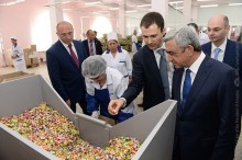 PRESIDENT TOOK PART IN GROUNDBREAKING CEREMONY OF NEW FIGURE SKATING SCHOOL AND VISITED COMPANIES OF GRAND HOLDING