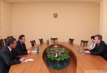 Chairman of the NA Standing Committee Meets with the Head of Representation of Russian Cooperation