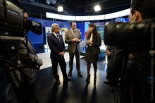 PRESIDENT SERZH SARGSYAN VISITS ARMENIAN PUBLIC TV COMPANY