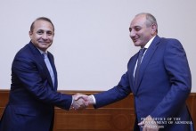 Artsakh President Welcomes Armenia Prime Minister-Led Government Delegation