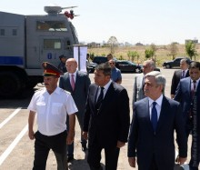 PRESIDENT ATTENDS OPENING CEREMONY OF NEW ADMINISTRATIVE BUILDING FOR POLICE FORCES