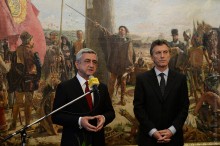 SERZH SARGSYAN HOLDS MEETINGS WITH PRESIDENT OF ARGENTINE CHAMBER OF DEPUTIES AND HEAD OF GOVERNMENT OF CITY OF BUENOS AIRES