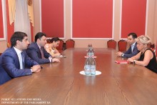 NA Depuy Speaker met with Latvian Ambassador