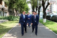 In Arabkir district Mayor Taron Margaryan familiarized with the process of obligatory improvement