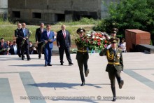 A tribute of respect to the memory of the victims of the Great Patriotic War and Artsakh struggle