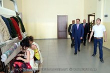 A visit to «Karabakh carpet» company