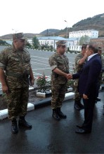 Accompanied by Defense Minister, Armenian Prime Minister Visits Army Unit N in Tavush Marz