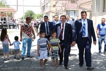 The programs of creation of new parks and gardens in Yerevan will be long lasting in the remote quarters of capital