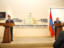 Armenia, Georgia Prime Ministers Summarize Outcome of Bilateral High-Level Talks