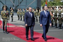Georgian PM wraps up official visit to Armenia