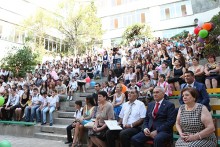 RA NA Speaker Visits Yerevan Schools on the Occasion of Knowledge Day