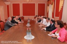 Delegation of the Lithuanian Parliament Friendship Group with Artsakh in the National Assembly