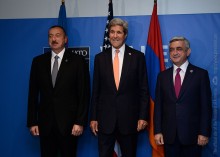 NEWPORT HOSTS TRILATERAL MEETING BETWEEN PRESIDENTS OF ARMENIA, AZERBAIJAN AND US SECRETARY OF STATE