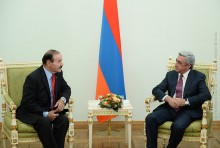 JORDAN’S NEWLY APPOINTED AMBASSADOR TO ARMENIA PRESENTS HIS CREDENTIALS TO PRESIDENT SERZH SARGSYAN