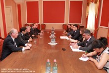 RA NA Vice President Receives the French Parliamentarians