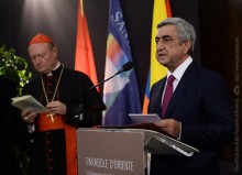 PRESIDENT SERZH SARGSYAN MAKES OFFICIAL VISIT TO HOLY SEE