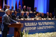 PRESIDENT PARTICIPATES IN CLOSING CEREMONY OF 5TH ARMENIA-DIASPORA CONFERENCE