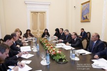 PM Receives Delegation Led by IMF Armenia Mission Head