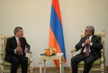 PRESIDENT RECEIVES PRESIDENT OF INTERNATIONAL OLYMPIC COMMITTEE THOMAS BACH