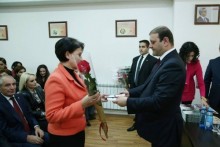 Taron Margaryan congratulated the new members of RPA Nor Nork territorial organization