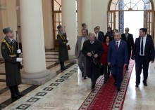 Galust Sahakyan Receives the President of the Senate of Uruguay