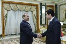 Hovik Abrahamyan, Gurbanguly Berdimuhamedov Discuss Prospects of Armenian-Turkmen Cooperation